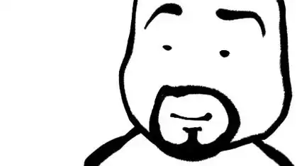 小孩子的羊胡子拉碴