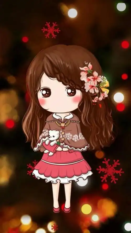 可爱美丽的小薇 头像 美图 女生 壁纸 锁屏 萌萌图 插画