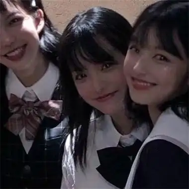 三闺蜜头像三人分开真人清纯美丽的女生超好看头像大全