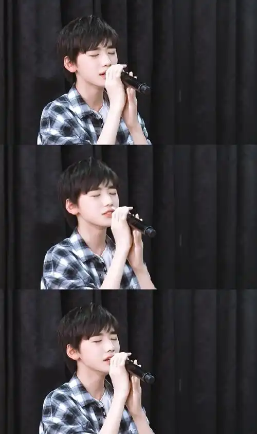 宋亚轩 世界安静听你唱歌