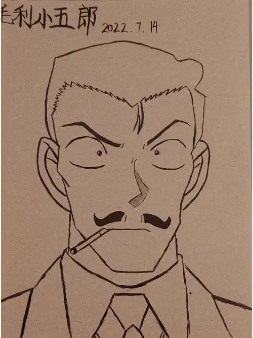 手绘  #名侦探柯南  #名柯  #我是个柯南迷