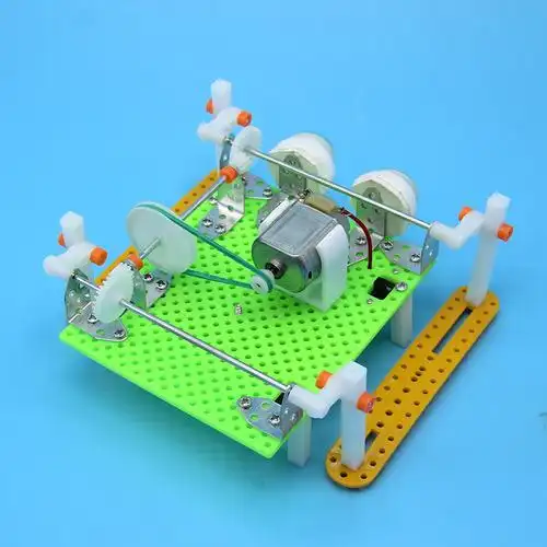 科学小发明diy男孩手工科技制作小学生stem拼装科学实验