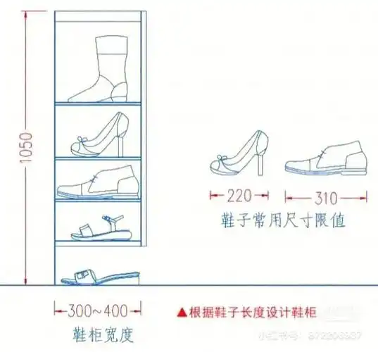 鞋柜尺寸