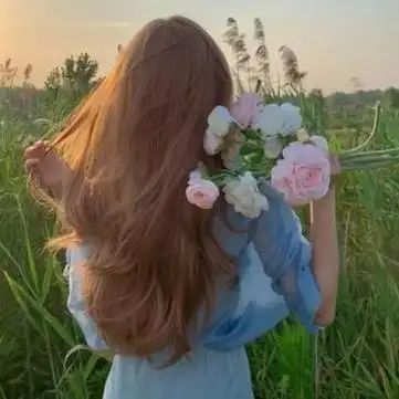 好看的捧花头像女 女生头像图片大全 -【爱个性】