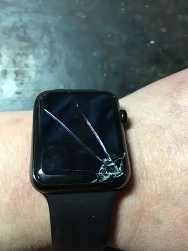 我的今天不小心把我的42mm iphone watch 的蓝宝石