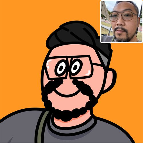 搞笑手绘头像真人转q版可爱卡通漫画定制人物约稿照片转漫画