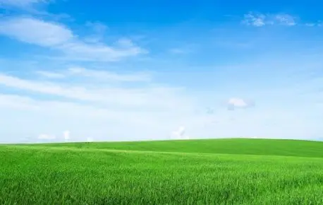 清新蓝天白云绿草地4k风景壁纸3840x2160