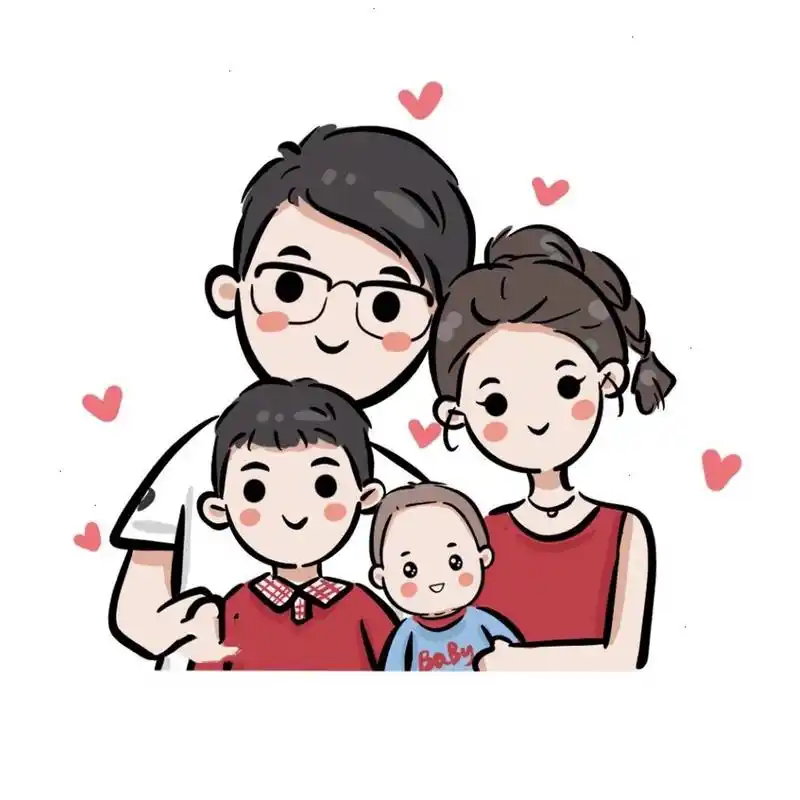 头像,超可爱,幸福的一家四口 幸福美满的家庭～可可爱爱的一家人98