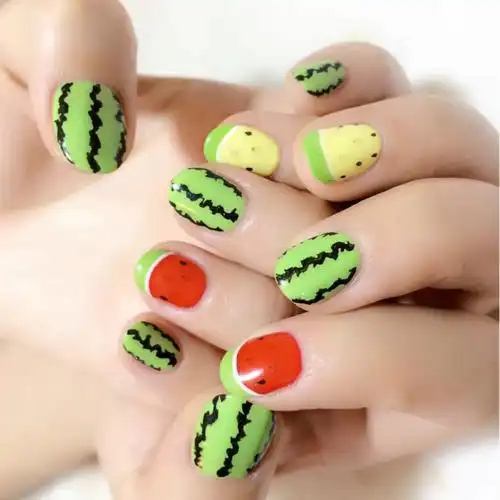 美甲- 夏日水果