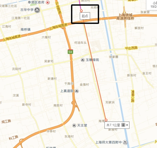 上海轨道交通5号线终点站有了到海湾大学城的班车:类似延长线