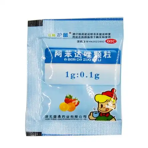 住邦护蕾阿苯达唑颗粒冲剂10袋用于蛔虫病蛲虫病