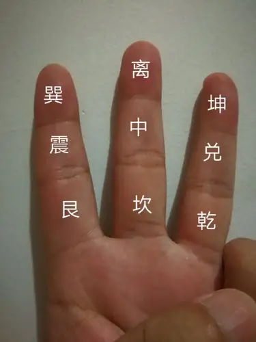 后天八卦掌中排布与天干地支五行分配(初学者借鉴)