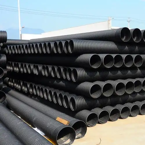 福建国标300sn4聚乙烯双壁波纹管农村污水改造
