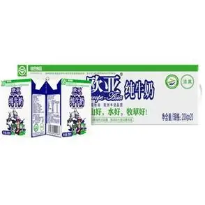 每100ml含32g优质蛋白蒙牛蒙牛低脂高钙250ml16盒好喝又健康的纯牛奶