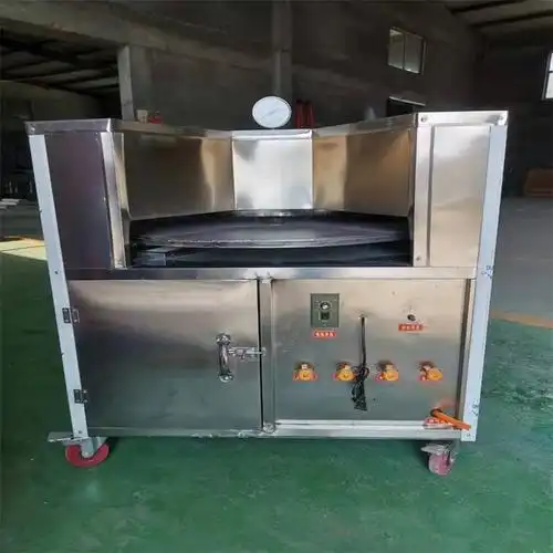 商用烧饼炉子 烤饼机 燃气电饼档 烙饼机 吊炉烧饼机 郑州转炉烧饼机