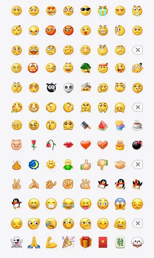 关于微信默认表情的迷思