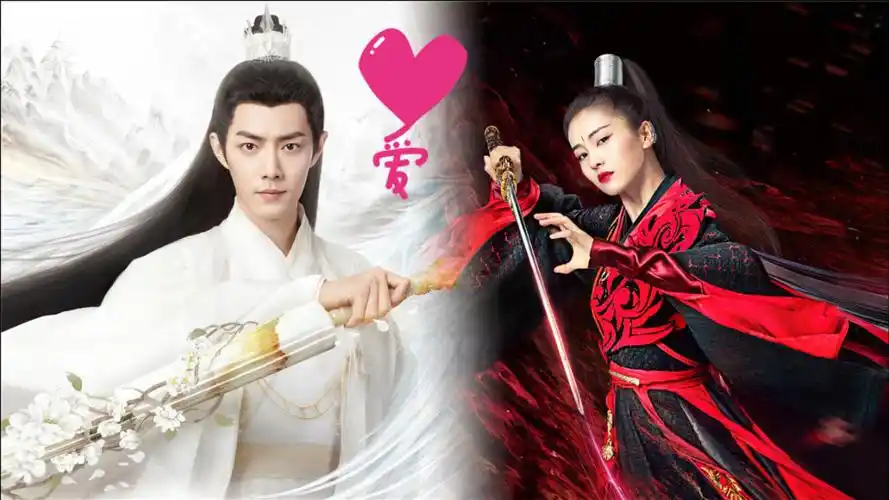 《玉骨遥》新版大结局,肖战白鹿一吻再吻,两人甜蜜告白浪漫不断