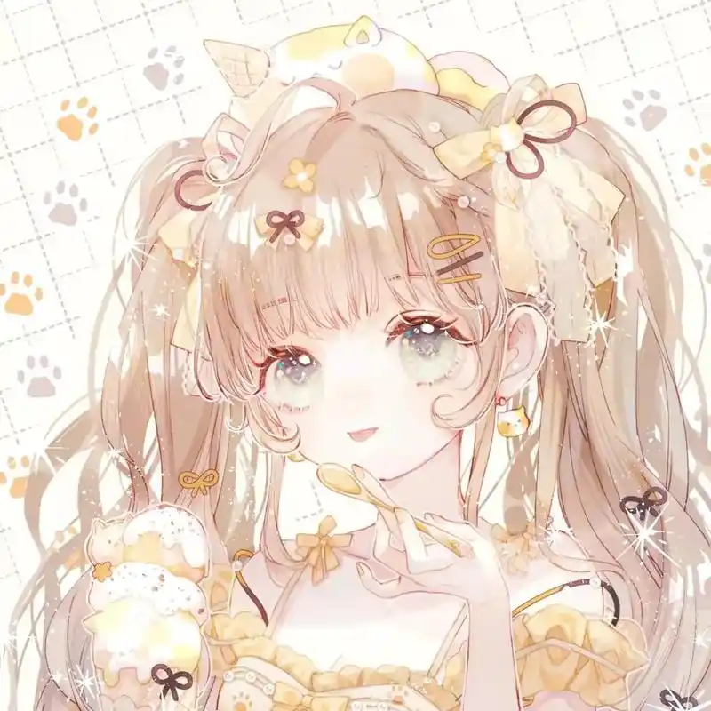 可爱女生头像  - 61216491金づ - 抖音