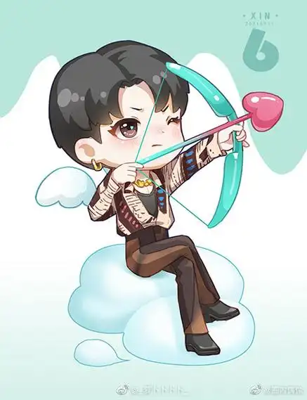 刘雨昕《打卡吧吃货团》12期造型总结,用精心描绘的卡通形象来记录