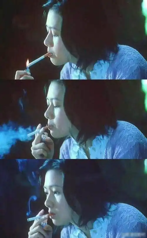 盘点女星抽烟照:倪妮酷,淑贞艳,曼玉风情,最后一个让你清醒!