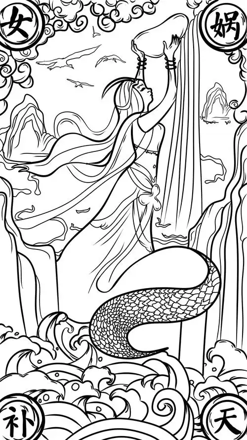 神话故事-女娲补天