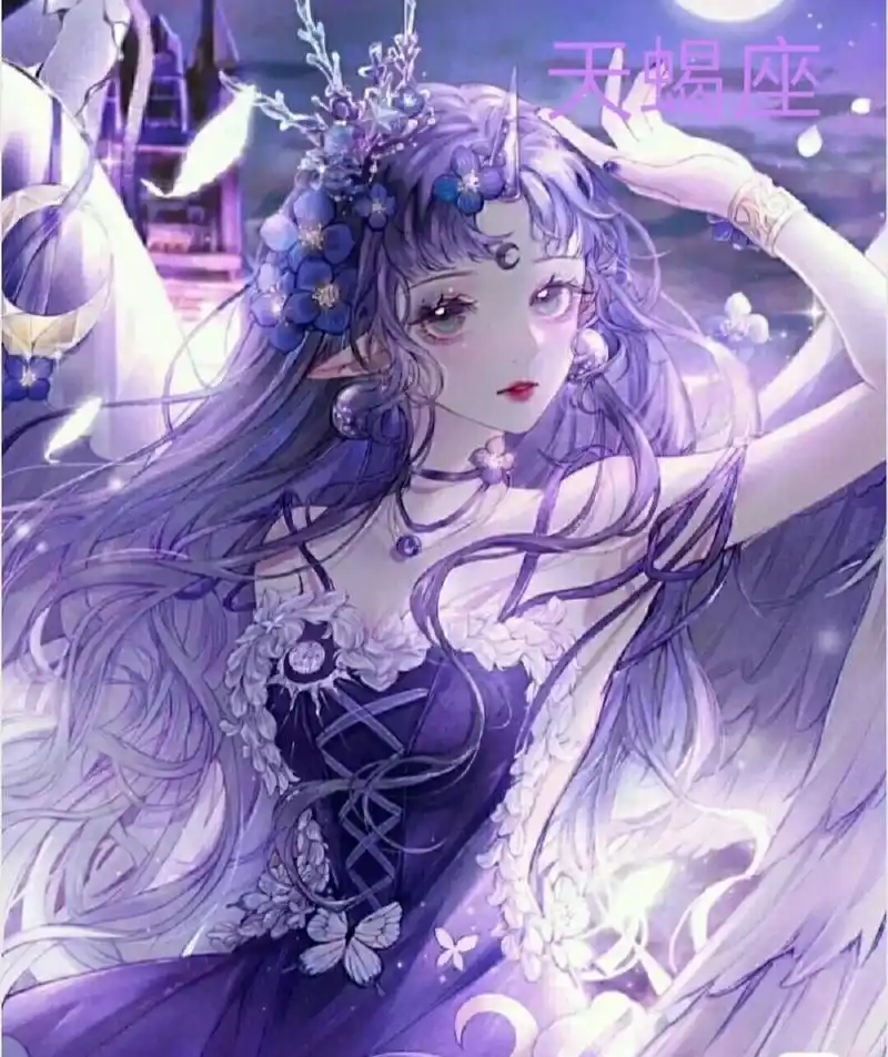 天蝎座女生头像来了!