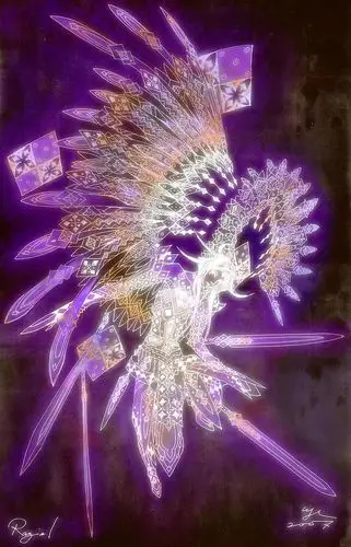 求一副12翼或8翼天使图,要有神圣感或者杀戮也行