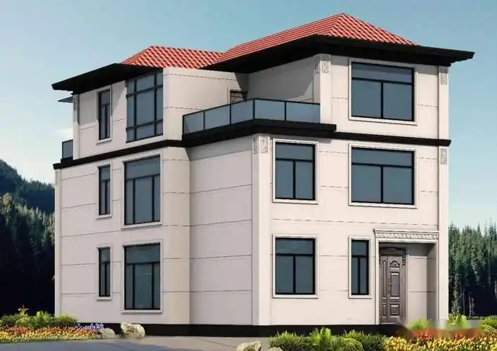 最新石材别墅外墙效果图收藏起来慢慢看