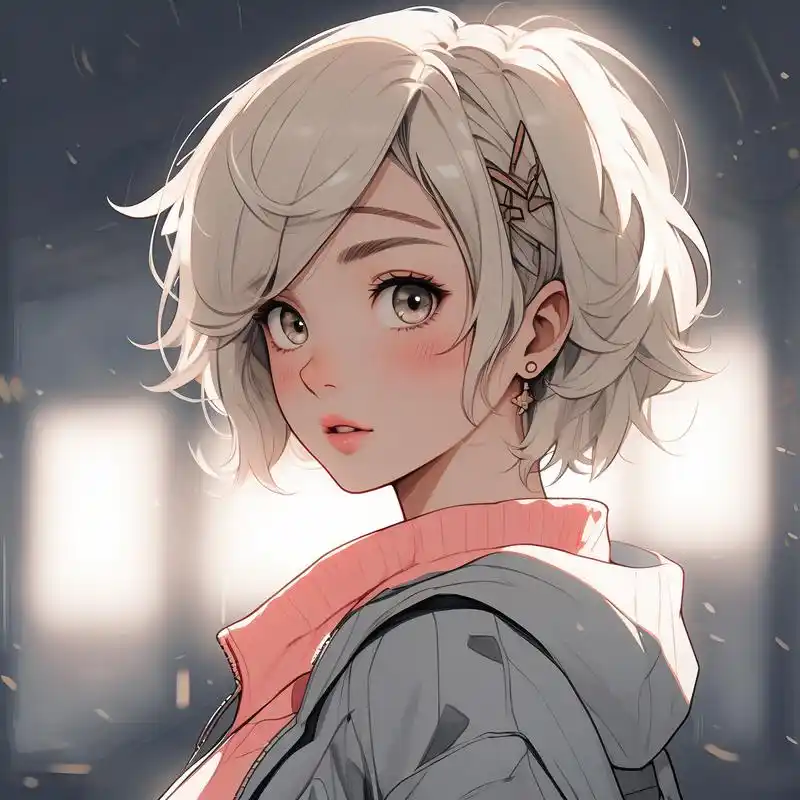 短发女生头像精选99690078