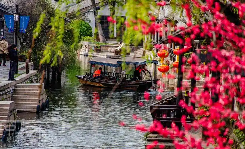 地处长三角沪苏杭中心,春色迷人宜居宜游_古镇_百间楼_风景