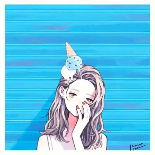 动漫头像 女头 简约