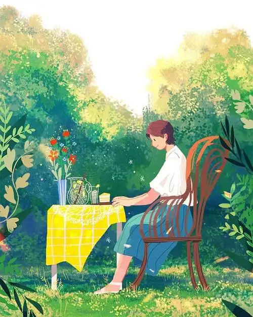 温馨氛围!10款温暖治愈的场景插画