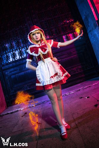 【可出租】现货 lol 英雄联盟女 小红帽 安妮 cosplay 服装 小熊