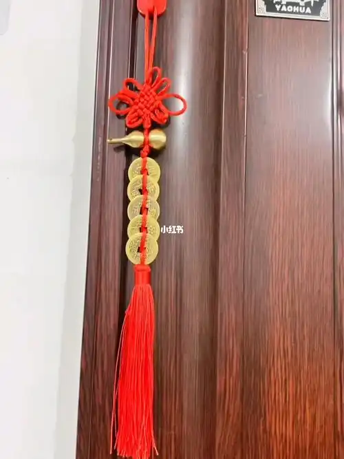 精品纯铜打造的五帝钱挂件家中门对门去挂