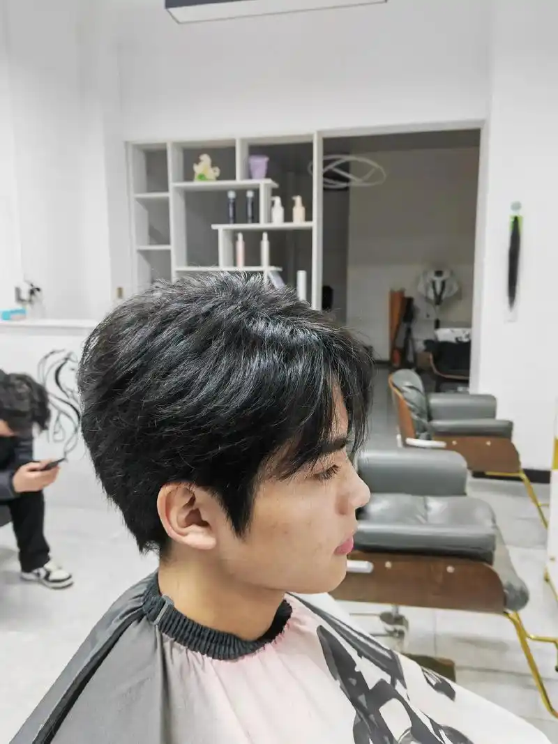 氛围感拉满的男士烫发气垫纹理烫气垫纹理 - 抖音