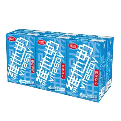 维他奶 原味豆奶250ml*6盒/组 低脂肪新旧包装随机-天猫商城【降价监