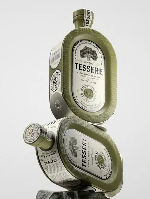 高端橄榄油产品包装设计