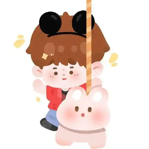 易烊千玺q版头像走一波,太可爱了叭!_少年_小孩_卡通