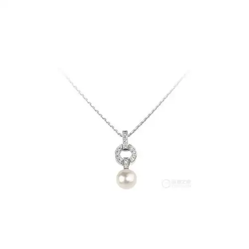 高清图|卡地亚himalia珍珠首饰系列b3038400项链/吊坠图片1|腕表之家