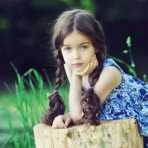 超清欧美小萝莉可爱萌头像图片颜值爆表