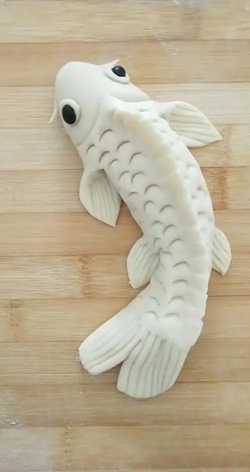 花样馒头鱼做法,是不是很简单