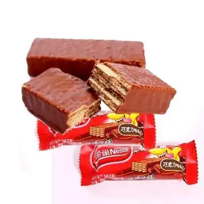 雀巢巧克力味夹心威化640g盒