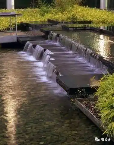 40款各式各样的跌水景观