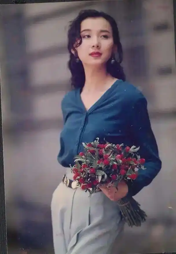 台湾第一美女萧蔷不需要美颜的明星太漂亮了