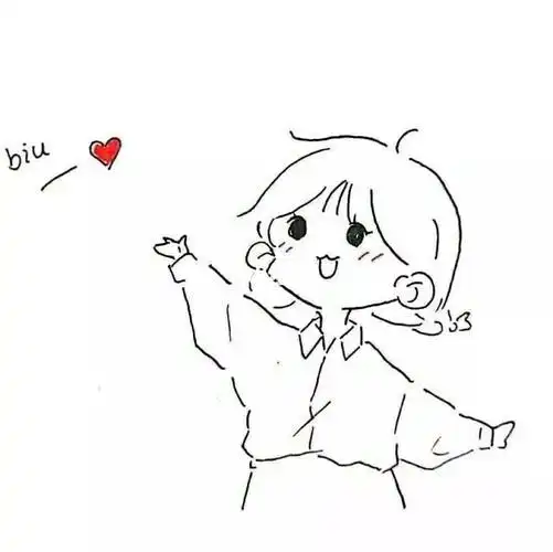 简笔画情侣头像简笔画情侣头像一男一女