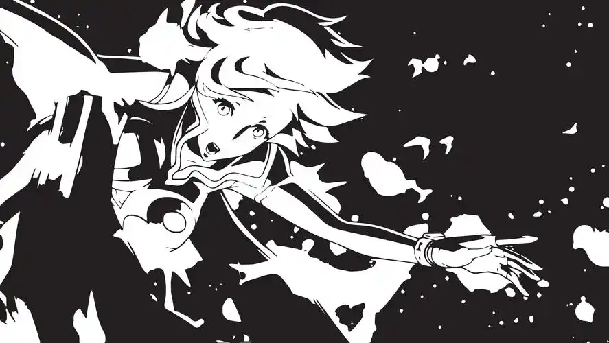 有没有黑白漫画风的电脑壁纸