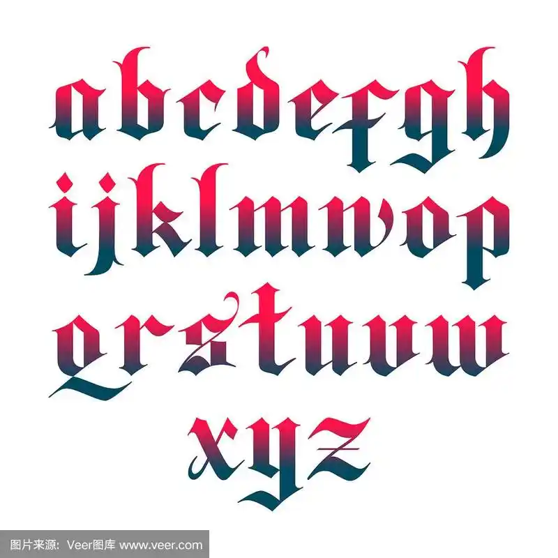 哥特式矢量字体