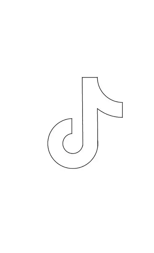 临摹抖音logo