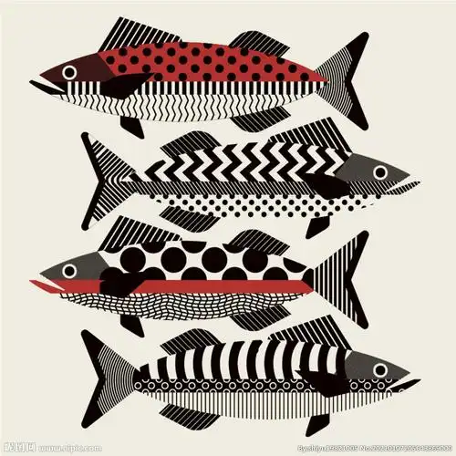 装饰鱼图案设计图__鱼类_生物世界_设计图库_昵图网nipic.com