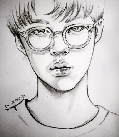 素描五官不好的话那就换个方法试试67